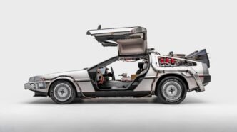 Delorean de Retour vers le Futur