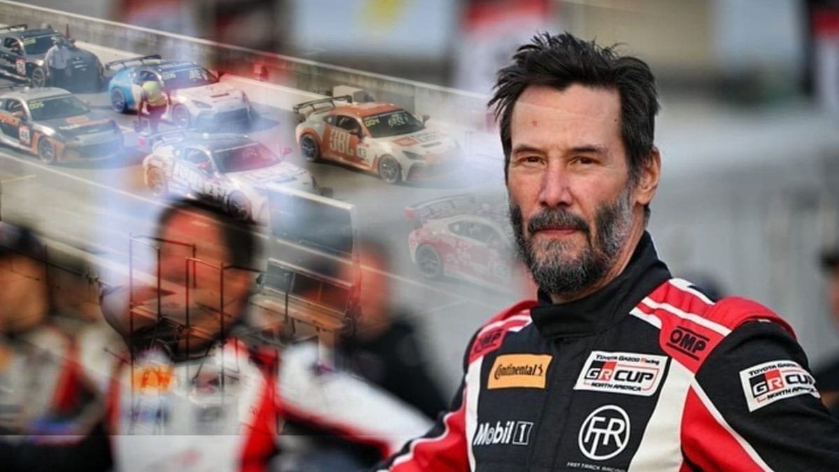 Keanu Reeves Toyota GR Cup 2024